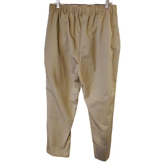 Lands End Fit 3 Tan Chino Khaki Pants Sz 14 or 34" X 30" - Picture 2 of 4